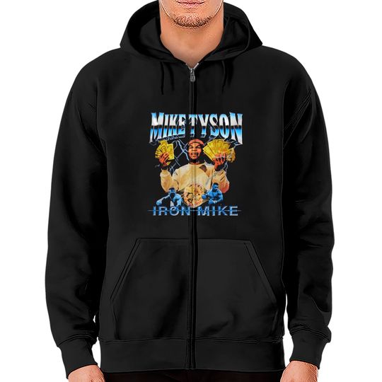 Discover Iron Mike Tyson Zip Hoodies, Tyson Vintage Tee, Mike Tyson Retro Inspired T Shirt