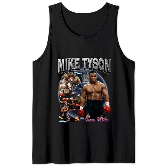 Mike Tyson Retro Inspired Tank Tops Bumbu01
