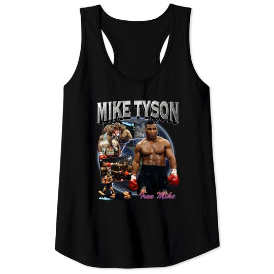 Mike Tyson Retro Inspired Tank Tops Bumbu01