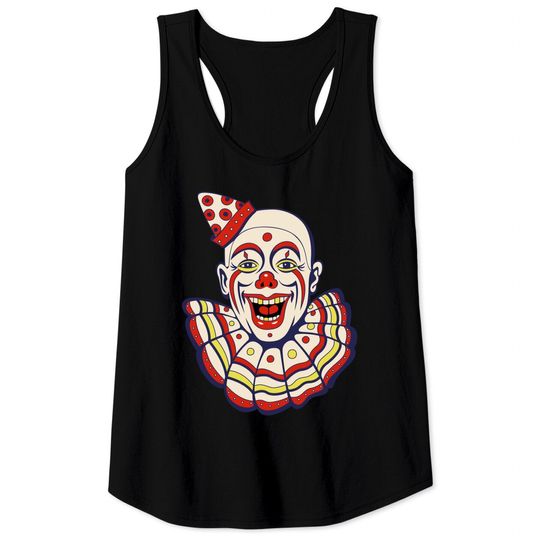 Discover Vintage Circus Clown - Clowns - Tank Tops