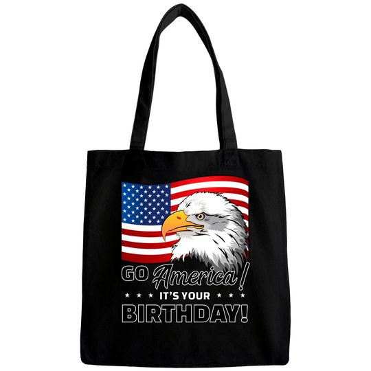 4th of July American Flag Eagle - 4th Of July - Bags