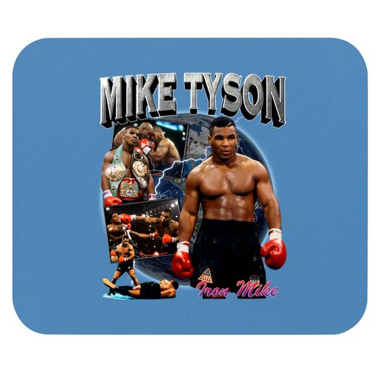 Mike Tyson Retro Inspired Mouse Pads Bumbu01