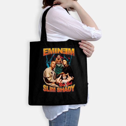 Eminem Retro Vintage Black Bags