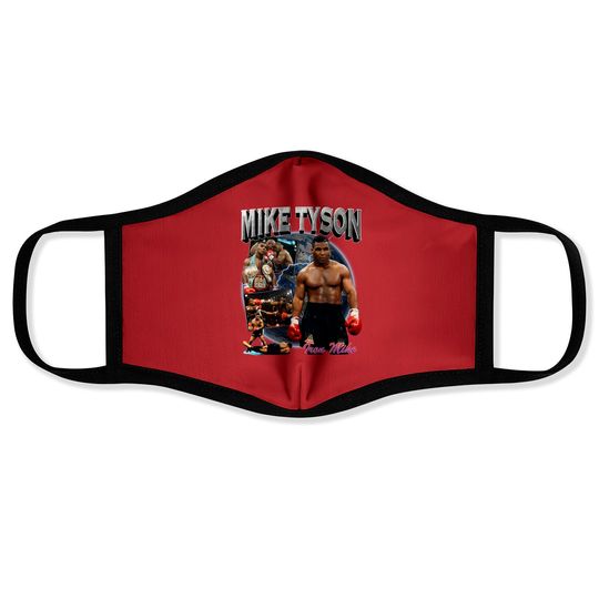 Discover Mike Tyson Retro Inspired Face Masks Bumbu01