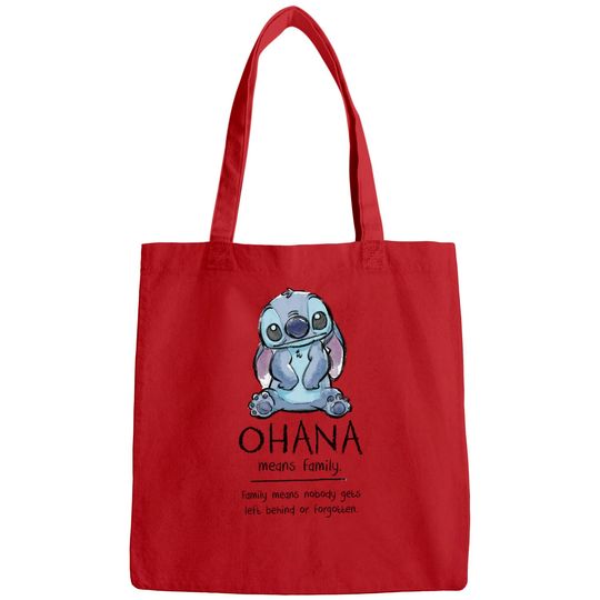 Ohana Means Family - Ohana Stich Stich Lilo Stitch Liloa - Bags