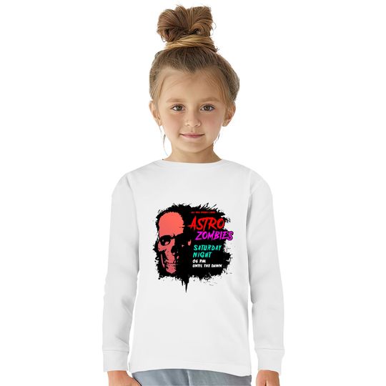 ASTRO ZOMBIES - Misfits -  Kids Long Sleeve T-Shirts