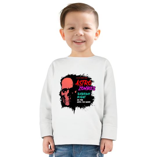 ASTRO ZOMBIES - Misfits -  Kids Long Sleeve T-Shirts