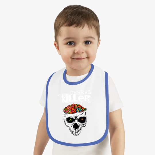 Thread Science Cereal Killer Skull Bibs design