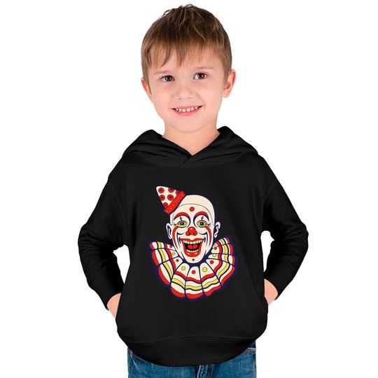 Vintage Circus Clown - Clowns - Kids Pullover Hoodies