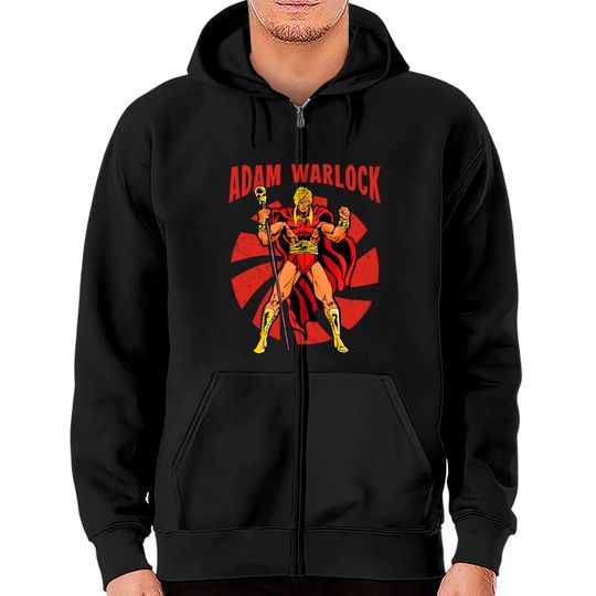 Retro Adam Warlock - Adam Warlock - Zip Hoodies