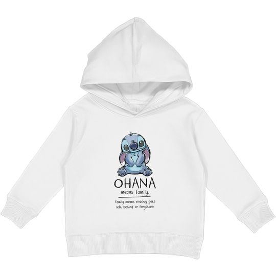 Discover Ohana Means Family - Ohana Stich Stich Lilo Stitch Liloa - Kids Pullover Hoodies