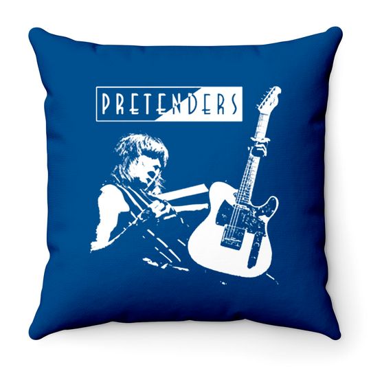 Discover Chrissie Hynde Pretenders Throw Pillows