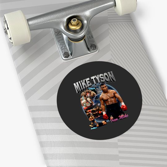 Mike Tyson Retro Inspired Stickers Bumbu01
