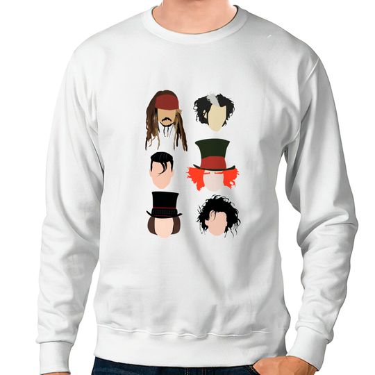Johnny Depp Characters - Johnny Depp - Sweatshirts