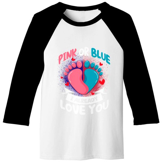 Team Boy Parents Gender Reveal - Baseball Tees