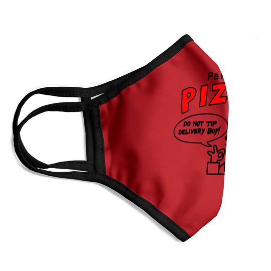 Panucci's Pizza - Futurama - Face Masks