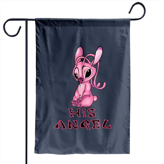 His Angel - Lilo And Stitch - Garden Flags