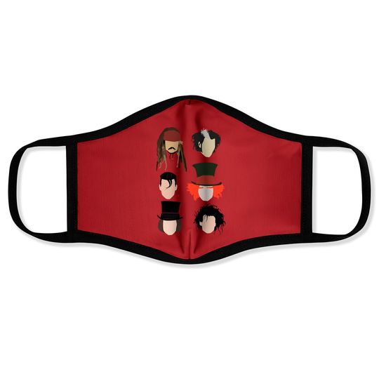 Johnny Depp Characters - Johnny Depp - Face Masks