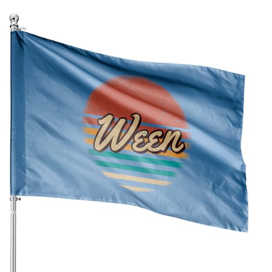 Ween Retro Style - Ween - House Flags