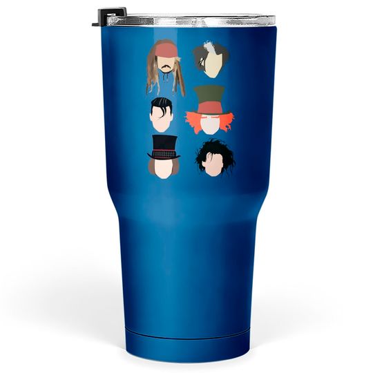 Johnny Depp Characters - Johnny Depp - Tumblers 30 oz