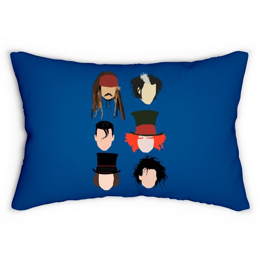 Johnny Depp Characters - Johnny Depp - Lumbar Pillows