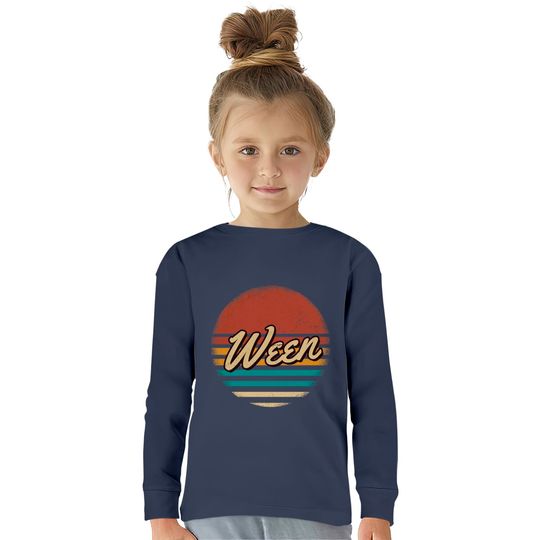 Ween Retro Style - Ween -  Kids Long Sleeve T-Shirts