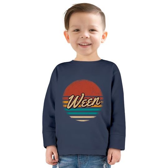 Ween Retro Style - Ween -  Kids Long Sleeve T-Shirts