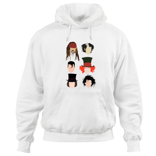 Johnny Depp Characters - Johnny Depp - Hoodies