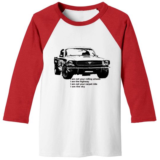 Discover i am the highway - Mustang - Baseball Tees