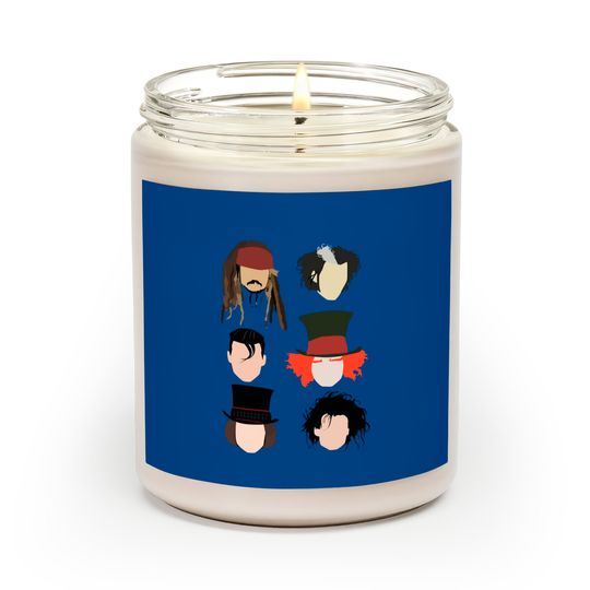 Johnny Depp Characters - Johnny Depp - Scented Candles
