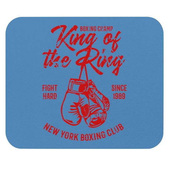 Discover Boxing Champion ~ NY Boxing Club - Boxing Champion - Mouse Pads