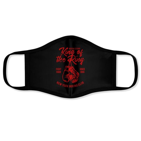 Boxing Champion ~ NY Boxing Club - Boxing Champion - Face Masks