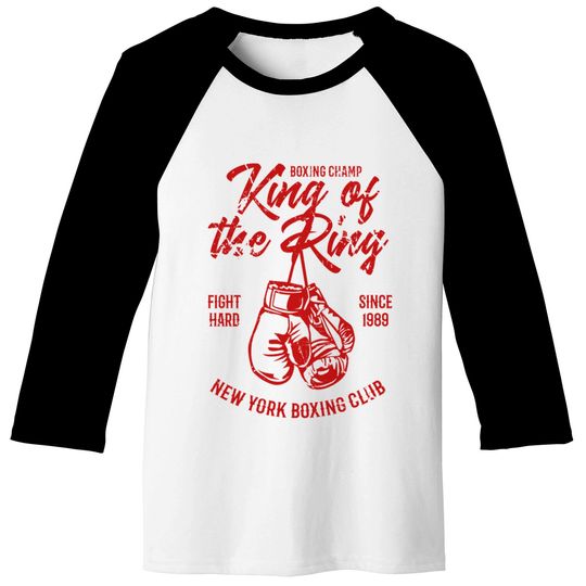 Boxing Champion ~ NY Boxing Club - Boxing Champion - Baseball Tees