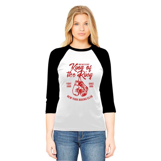 Boxing Champion ~ NY Boxing Club - Boxing Champion - Baseball Tees