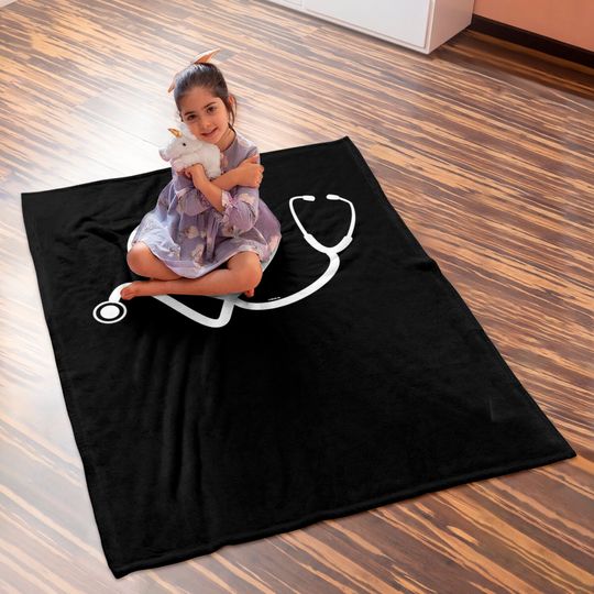 Obstetric Nurse Baby Feet - Nurse - Baby Blankets