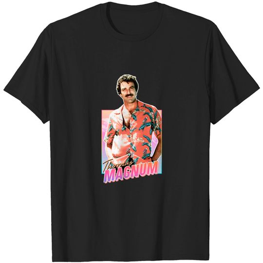 Thomas Magnum - 80s - Magnum Pi - T-Shirt