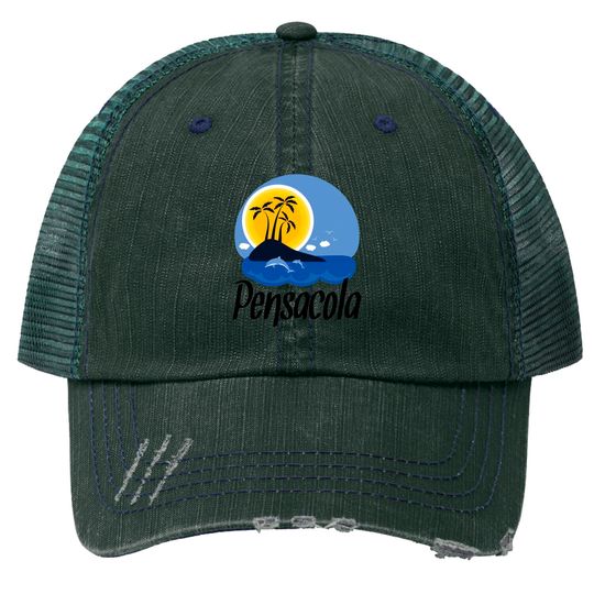 Discover Pensacola Florida - Pensacola Florida - Trucker Hats