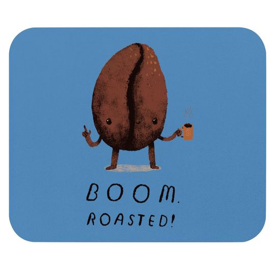 Discover boom. roasted! - Coffee Bean - Mouse Pads