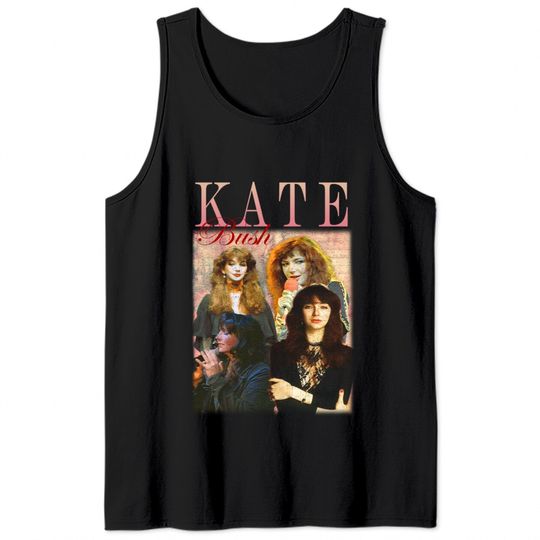 Line Up Players Rocks 80s - Kate Bush - Tank Tops
