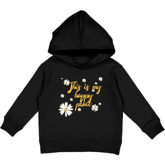 Discover This is my happy place - Happy Place - Kids Pullover Hoodies