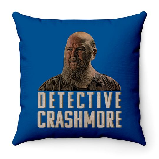 Detective Crashmore - I Think You Should Leave - Throw Pillows
