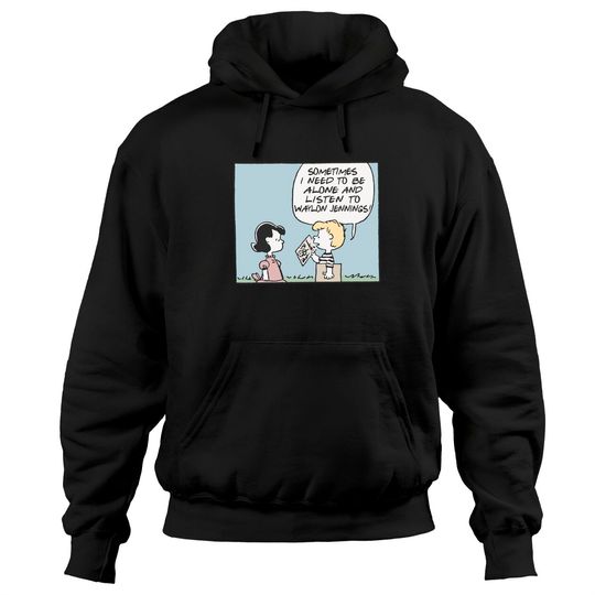 Waylon Jennings - Vinyl Record Fan Design - Waylon Jennings - Hoodies