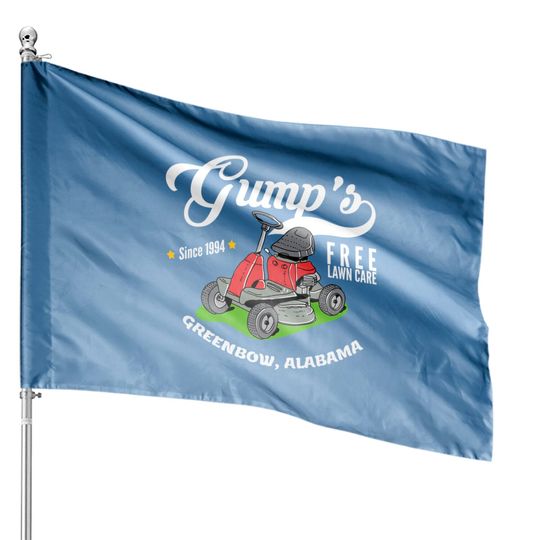 Forrest Gump Lawn Care - Forrest Gump - House Flags
