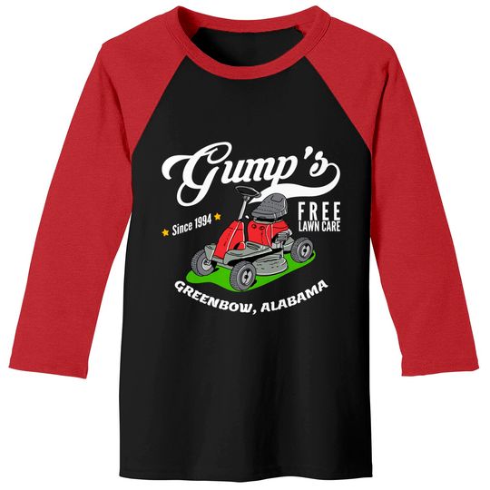Forrest Gump Lawn Care - Forrest Gump - Baseball Tees