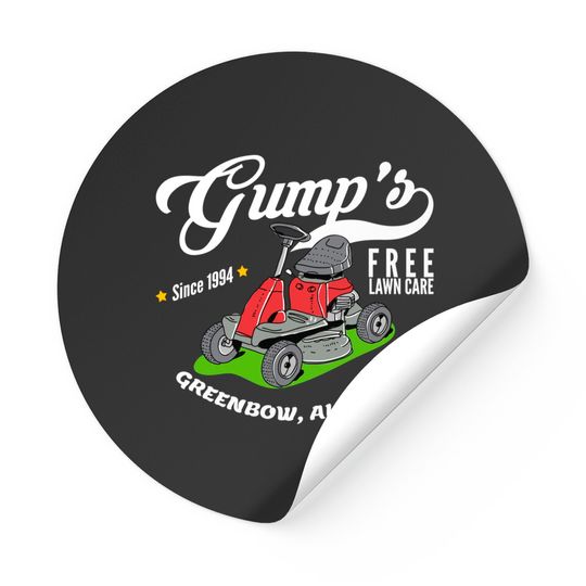 Forrest Gump Lawn Care - Forrest Gump - Stickers
