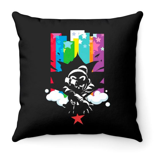 Discover Geno Blast - Super Mario Rpg - Throw Pillows