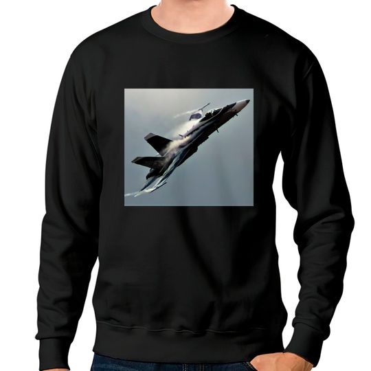 Discover F-18 Hornet Vapor Turn - F 18 - Sweatshirts