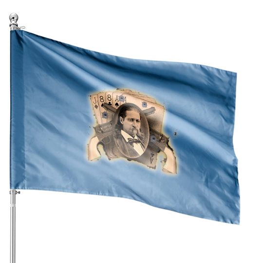 Discover Wild Bill House Flags design - Aces Eights - House Flags