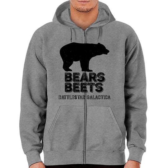 Bears Beets Battlestar Galactica Zip Hoodies, Funny The Office Fans Gift - Schrute - Zip Hoodies