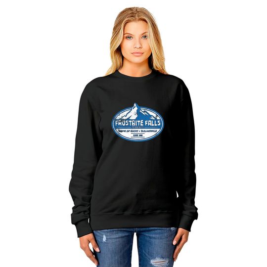 Frostbite Falls, distressed - Rocky And Bullwinkle - Sweatshirts
